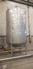10,000 Liters (approximately 2,642 Gallon) Stainless Steel Process Tank, Used.