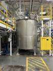 Used 4,000 Gallon Mix Tank, W/ agitation, approx. 3