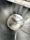 Used Stainless Steel Tank, Approximate 1,300 Gallon, Stainless Steel, Vertical. Approximate 80
