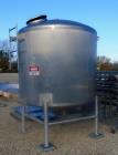 Stainless Steel Tank, Approximate 1,000 Gallon