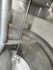 1720 Gallon Jacketed, 316 Stainless Steel Tank with 10HP Mixer.