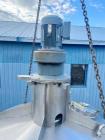 1720 Gallon Jacketed, 316 Stainless Steel Tank with 10HP Mixer.