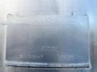 1720 Gallon Jacketed, 316 Stainless Steel Tank with 10HP Mixer.