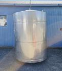 Used 3,400 Gallon Stainless Steel Tank – Sanitary Process Vessel with CIP & Tri-Clamp Connections