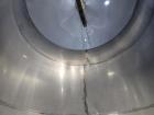 Used 3,400 Gallon Stainless Steel Tank – Sanitary Process Vessel with CIP & Tri-Clamp Connections