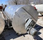 1,200 Gallon Stainless Steel Agitated Tank