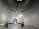 Brew Tank, Approximately 2000 Gallons Capacity, 304 Stainless Steel