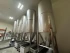 Unused Stainless Steel Flour Silo Receiving and Feed System