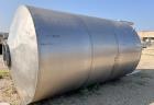 Used 3,400 Gallon (14,000 Liter) Vertical 304 Stainless Steel Tank
