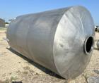 Used 3,400 Gallon (14,000 Liter) Vertical 304 Stainless Steel Tank