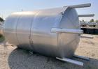 Used 3,400 Gallon (14,000 Liter) Vertical 304 Stainless Steel Tank