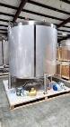 Unused 1,200 Gallon Preferred Stainless Steel Tank | Vertical, Sloped Bottom, Built 2020