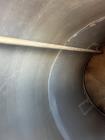 Used – 3,800 Gallon Stainless Steel Vertical Storage Tank – 316 SS, Flat Top, Di