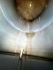 Used – 3,800 Gallon Stainless Steel Vertical Storage Tank – 316 SS, Flat Top, Di