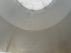 Pre-Owned 3,800 Gallon 316 Stainless Steel Vertical Storage Tank – Flat Top & Di