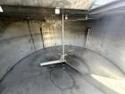 Used 1,250 Gallon 304 Stainless Steel Vertical Mix Tank – Dual Turbine Agitator, Baffled