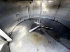 1,250 Gallon 304 Stainless Steel Agitated Mix Tank – Dual Turbine, Baffled, Vertical