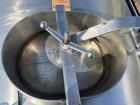 Used 3,200 Gallon Stainless Steel Tank – Vertical Dished Vessel with Multiple Po