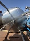 Used 3,200 Gallon Stainless Steel Tank – Vertical Dished Vessel with Multiple Po