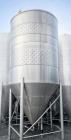 Used Ripley Stainless 4,000 Gallon Fermenter Tank | 304SS Cone Bottom Brewery Vessel