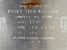 Used Ripley Stainless 4,000 Gallon Fermenter Tank | 304SS Cone Bottom Brewery Vessel