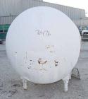USED: Tank, 1000 gallon, stainless steel, horizontal. Approx 66