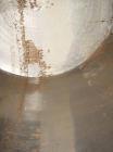 USED: Tank, 1000 gallon, stainless steel, horizontal. Approx 66