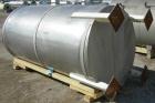 USED:  Approx. 1400 gallon tank, 316 stainless steel, vertical.  60