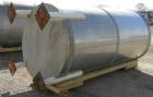 USED:  Approx. 1400 gallon tank, 316 stainless steel, vertical.  60
