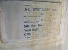 Used Stainless Steel A-L Stainless Pressure Carbon Filter Tank