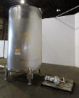 Used A & B Process Systems Tank, Approximately 2000 Gallons, 304 Stainless Stee