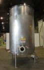 Used A & B Process Systems Tank, Approximately 2000 Gallons, 304 Stainless Stee