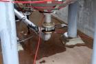 Used A&B Process Tank, Approximate 1,200 Gallon, 316L Stainless Steel, Vertical. Approximate 60