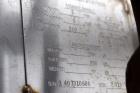 Used A&B Process Tank, Approximate 1,200 Gallon, 316L Stainless Steel, Vertical. Approximate 60