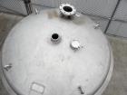 Used-1300-Gallon APV Crepaco Stainless Steel Sanitary Insulated Tank. Vessel maximum working pressure rated 60 psi @ 300 Deg...