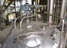 Used APV Crepaco Tank, 1500 Gallon, 304 Stainless Steel, Vertical. Approximate 84