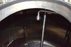 Used APV Crepaco Tank, 1500 Gallon, 304 Stainless Steel, Vertical. Approximate 84