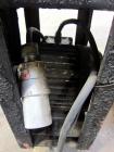 Used Acme Industrial Equipment Tank, 2200 Gallon, 304 Stainless Steel, Vertical. Approximately 104” diameter x 58” straight side, coned top and bottom. Bottom side entering agitator with a 3 blade pr...