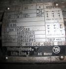Used Acme Industrial Equipment Tank, 2200 Gallon, 304 Stainless Steel, Vertical. Approximately 104” diameter x 58” straight side, coned top and bottom. Bottom side entering agitator with a 3 blade pr...