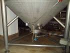 Used Alfa Laval tanks, type ZKH Capacity 13700 liter (3624 gallon), 316 stainless steel. Rated for 3 bar (45 PSI) at 20 deg C. (76 deg F). On 3 legs. Serial # 490.