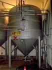 Used Alfa Laval tanks, type ZKH Capacity 13700 liter (3624), 316 stainless steel. Rated for 3 bar (45 PSI) at 20 deg C. (76 deg F). On 3 legs. Serial # 493.
