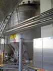Used Alfa Laval tanks, type ZKH. Capacity 13700 liter (3624), 316 stainless steel. Rated for 3 bar (45 PSI) at 20 deg C. (76 deg F). On 3 legs. Serial # 487.