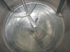 Used Alloy Fab Reactor, 2000 Gallon, 316L Stainless Steel Construction. 7' diameter x 6' straight side, dish top and bottom, rated 50 psi and full vacuum at 400 F internal, 304L stainless steel 1/2 p...