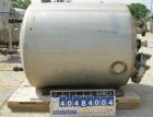 Used Apache Stainless pressure tank, 1000 gallon, 304L stainless steel, vertical. 66