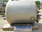 Used- Apache Stainless pressure tank, 1000 gallon, 304L stainless steel, vertical. 66