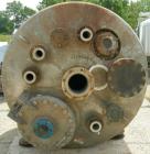 Used- Apache Stainless pressure tank, 1000 gallon, 304L stainless steel, vertical. 66