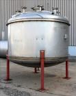 Used Apache Stainless Storage Tank, 3000 Gallon, 304 Stainless Steel, Vertical.