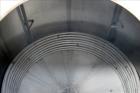 Used Apache Stainless Storage Tank, 3000 Gallon, 304 Stainless Steel, Vertical.