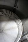 Used Apache Stainless Storage Tank, 3000 Gallon, 304 Stainless Steel, Vertical.