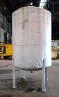 Used Arrow Tank & Engineering Pressure Tank, 1200 Gallons, 304L Stainless Steel, Vertical. Approximate 66” diameter x 75” straight side, dished top and bottom. Internal rated Full Vacuum & 50psi at -...